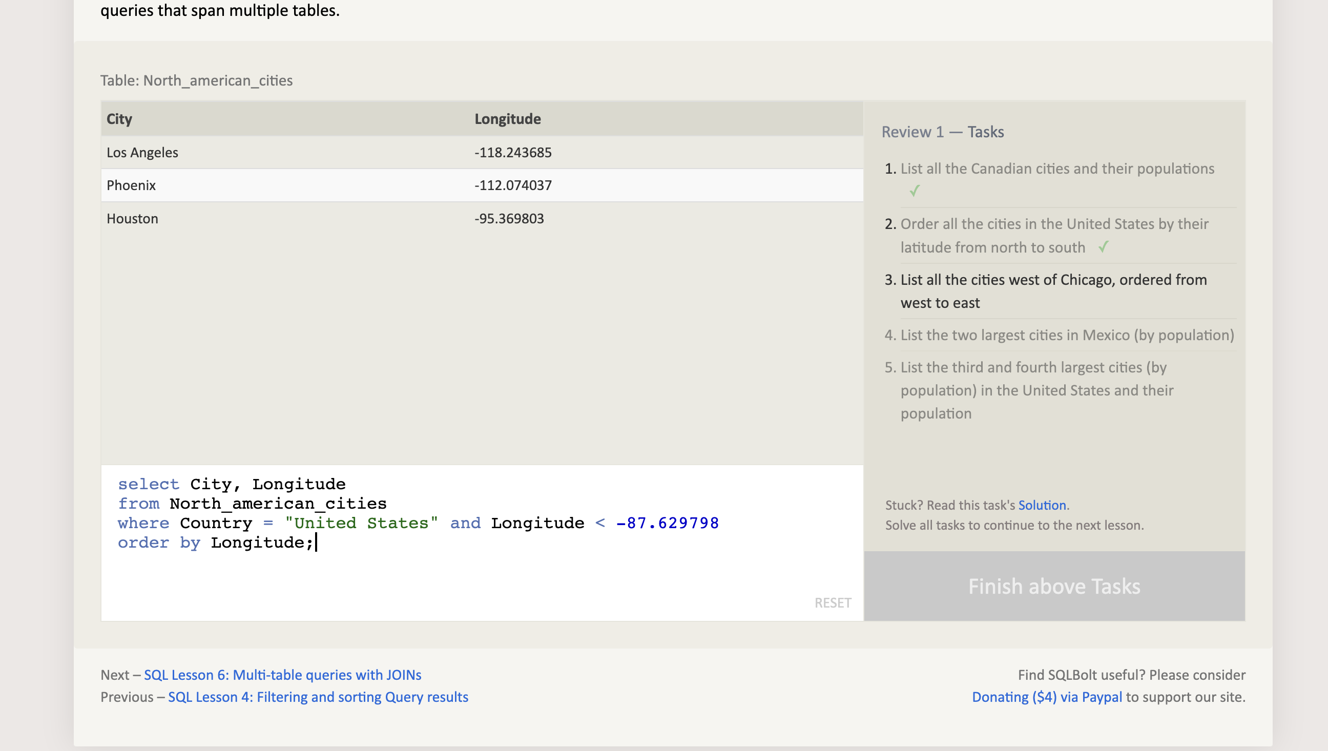 SQL Practice